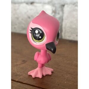 Littlest Pet Shop LPS Pink Flamingo‎ #1-76 Bella Flamenco